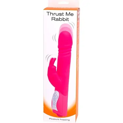 Vibrator Rabbit Cu Impingere Roz