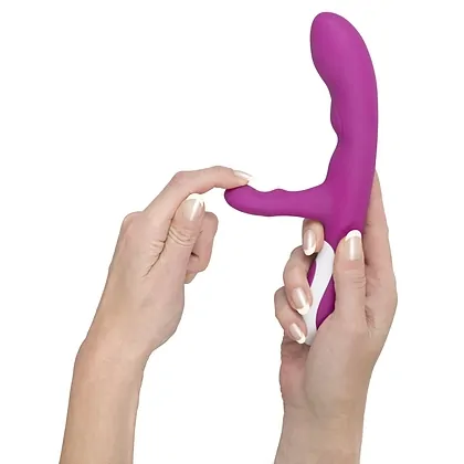 Vibrator Rabbit Cu Încălzire Javida Mov