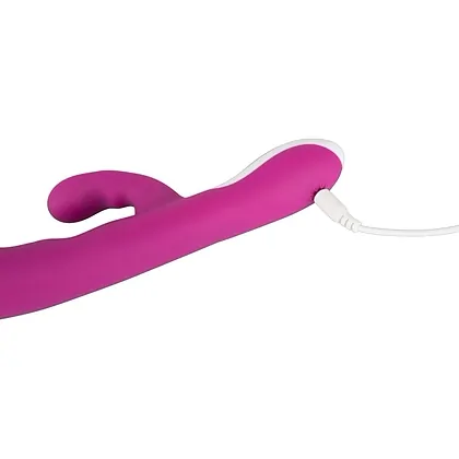 Vibrator Rabbit Cu Încălzire Javida Mov