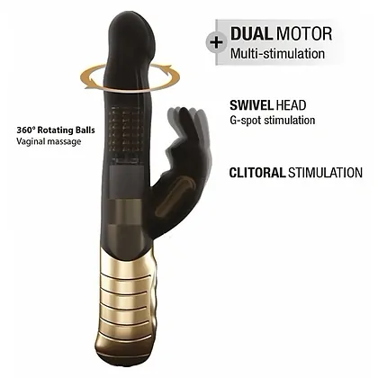 Vibrator Rabbit Dorcel Baby Negru