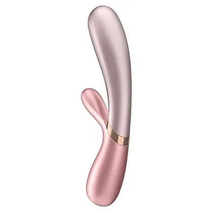 Vibrator Rabbit Hot Lover Heat Silicon 19.9cm Roz