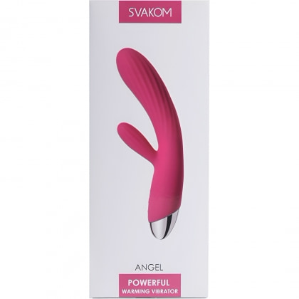 Vibrator Rabbit Încălzire Svakom Angel Roz