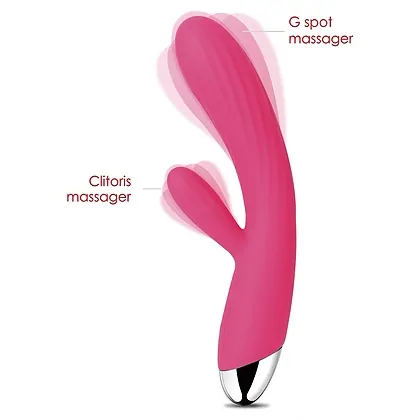 Vibrator Rabbit Încălzire Svakom Angel Roz