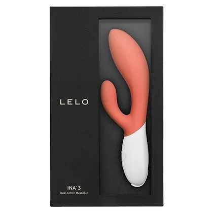 Vibrator Rabbit Lelo INA 3 Portocaliu