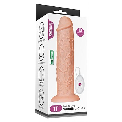 Vibrator Realistic 28cm Long