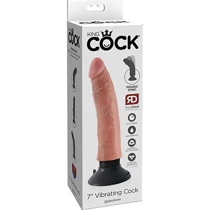 Vibrator Realistic Flexibil 17cm