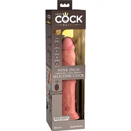 Vibrator Realistic KCE 9 DD Light