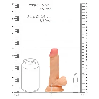 Vibrator Realistic Penis 15cm