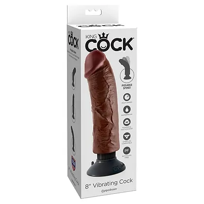 Vibrator Realistic Penis 8 Inch Maro