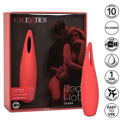 Vibrator Red Hot Spark Rosu