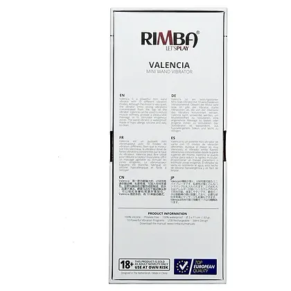 Vibrator Rimba Valencia Mini Wand Mov