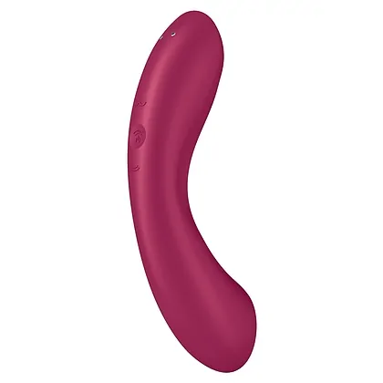 Vibrator Satisfyer Curvy Trinity 1 Roșu