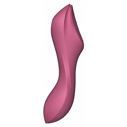 Vibrator Satisfyer Curvy Trinity 3 Roșu