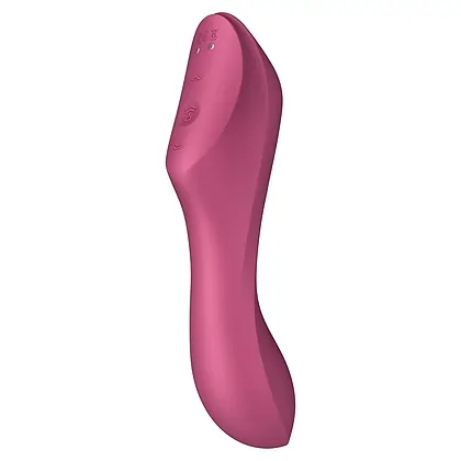 Vibrator Satisfyer Curvy Trinity 3 Roșu