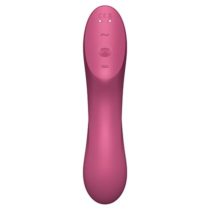Vibrator Satisfyer Curvy Trinity 3 Roșu