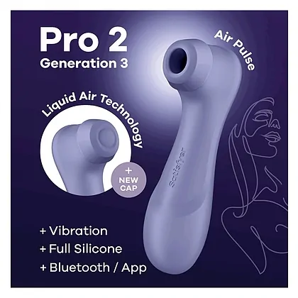 Vibrator Satisfyer Pro 2 Generation Cu Liquid Air Technology Mov