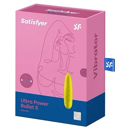 Vibrator Satisfyer Ultra Power 5 Galben