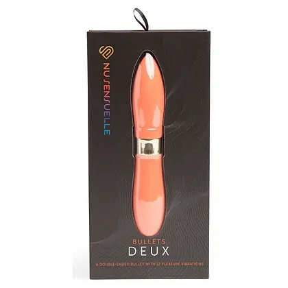 Vibrator Sensuelle Ended Deux Portocaliu