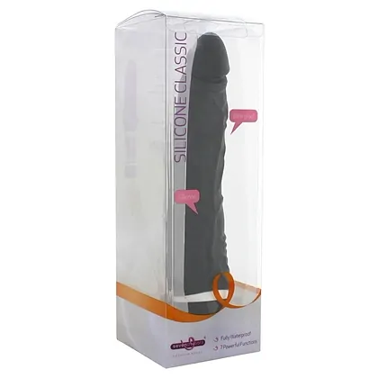 Vibrator Seven Creations Classic Slim Negru