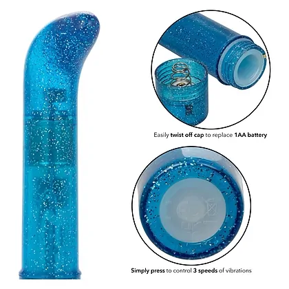 Vibrator Sparkle Mini G-Vibe Albastru