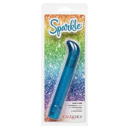 Vibrator Sparkle Slim G-Vibe Albastru