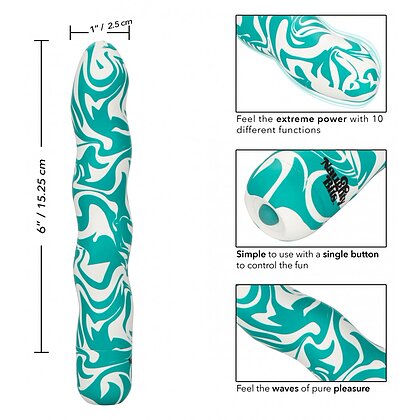 Vibrator Squiggle Personal Multicolor