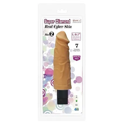 Vibrator Super Diamond Real Cyber Skin No. 2.