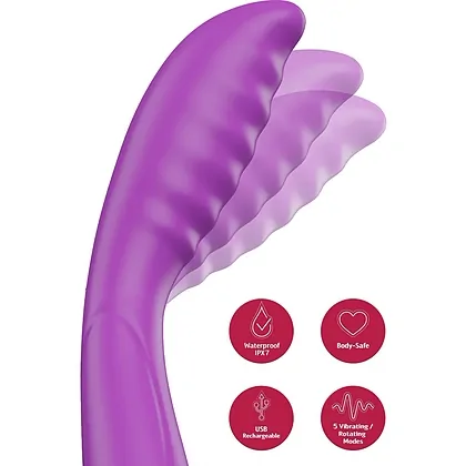 Vibrator Tapping Pentru Punctul G Mov