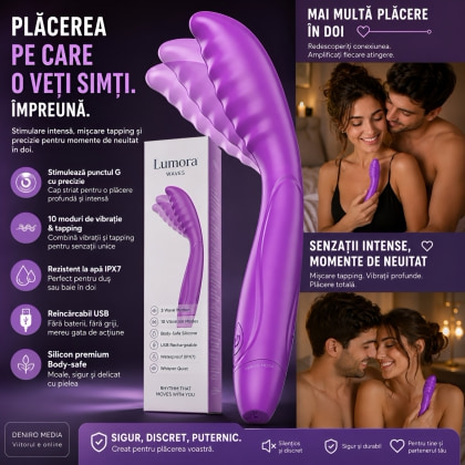 Vibrator Tapping Pentru Punctul G Mov