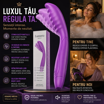 Vibrator Tapping Pentru Punctul G Mov