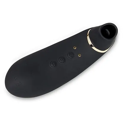 Vibrator Trinitii 3in1 Tongue Aur 18K Negru