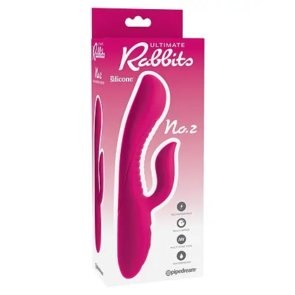 Vibrator Ultimate Rabbits No. 2 Fuchsia