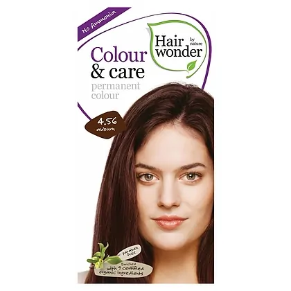 Vopsea Păr Naturală Colour And Care 4.56 Auburn Hairwonder