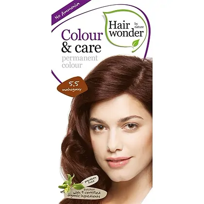 Vopsea păr naturală Colour Care 5.5 Mahogany Hairwonder