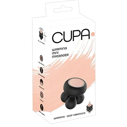 Warming Mini Massager cu Încălzire Negru