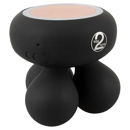 Warming Mini Massager cu Încălzire Negru
