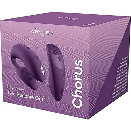 We-Vibe Chorus C-articulat — 2 Motoare, Reîncărcabil Mov