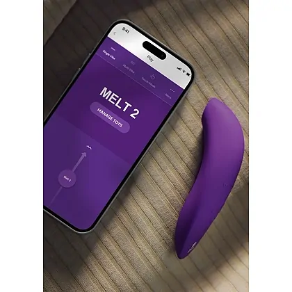 We Vibe Melt 2, Stimulator Clitoridian cu Aer, 12 Nivele
