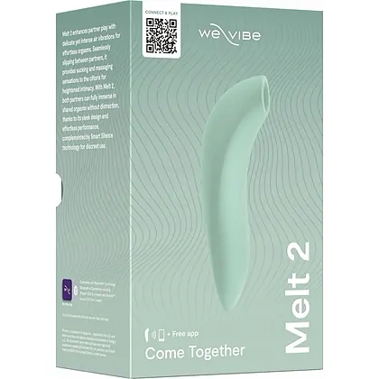 We Vibe Melt 2, Stimulator Clitoridian cu Aer, 12 Nivele