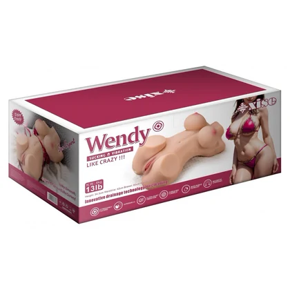Wendy Mistress Masturbator 5 Vibrații 5 Aspirații RC