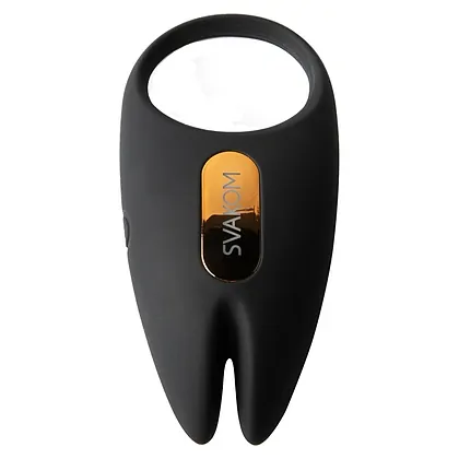 Winni 2 Svakom Inel Vibrant Reîncărcabil cu Aplicație Negru