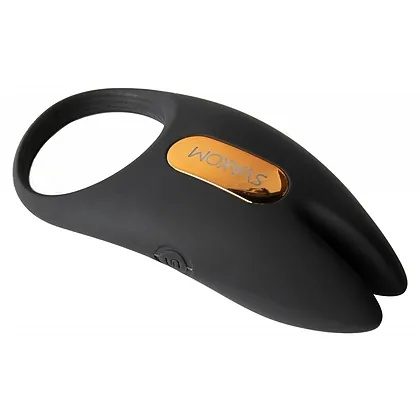 Winni 2 Svakom Inel Vibrant Reîncărcabil cu Aplicație Negru