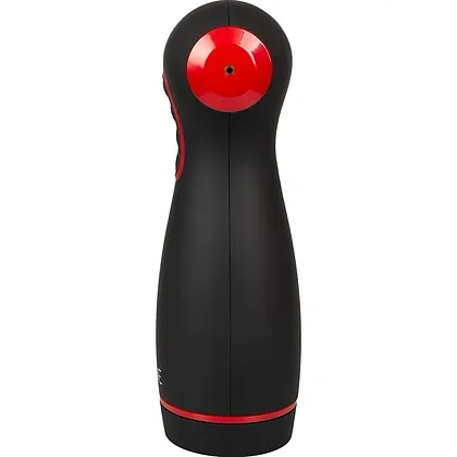 WYNE Dual‑Motor Masturbator — 10 Vibrații, 7 Aspirații Negru
