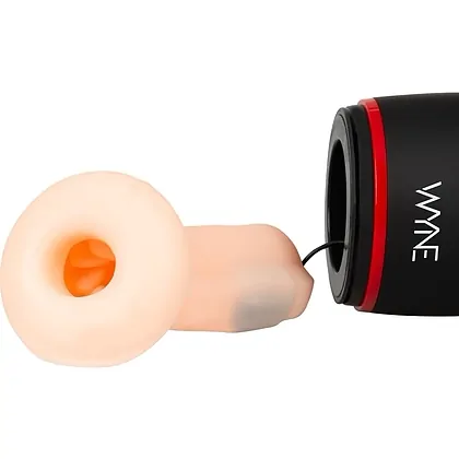 WYNE Dual‑Motor Masturbator — 10 Vibrații, 7 Aspirații