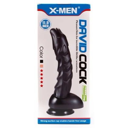 X-Men Dragon Flex 28cm – Ventuză Negru, Textură Naturală