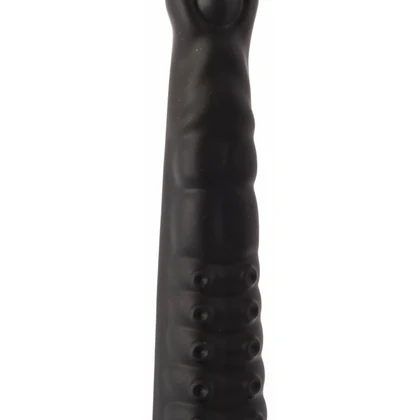 X Men Plug Anal PVC Negru cu Ventuză, 59 cm, Stimulare