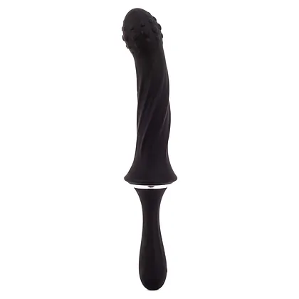 X Men Plug Anal Vibrant Black II 3 Moduri 10 Trepte Negru