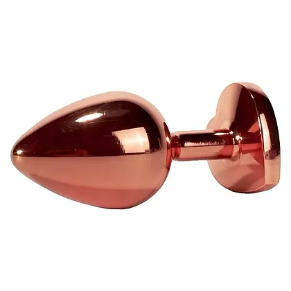 X-MEN Secret Shine Metal Anal Plug Rose Gold Heart M Auriu