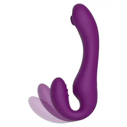 XOCOON Strapless Pulse Vibe Mov – 3 Motoare, Telecomandă