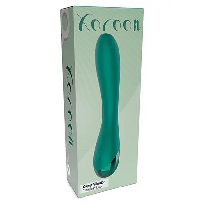 Xocoon Timeless Love Vibrator Verde – 7 Moduri, Reîncărcabil